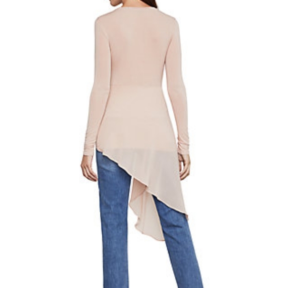 BCBGMAXAZRIA Draped Asymmetrical Top - Picture 2 of 2